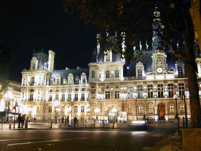 Paris by night - Mairie
