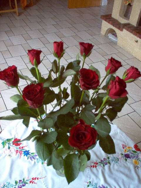 bouquet de roses 
